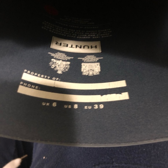 Gray tall hunter boots - Picture 4 of 5